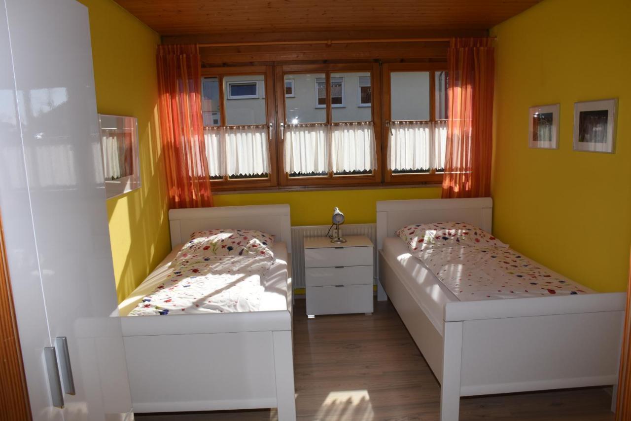 Ferienwohnung Im Rosengarten Ebenweiler Bagian luar foto