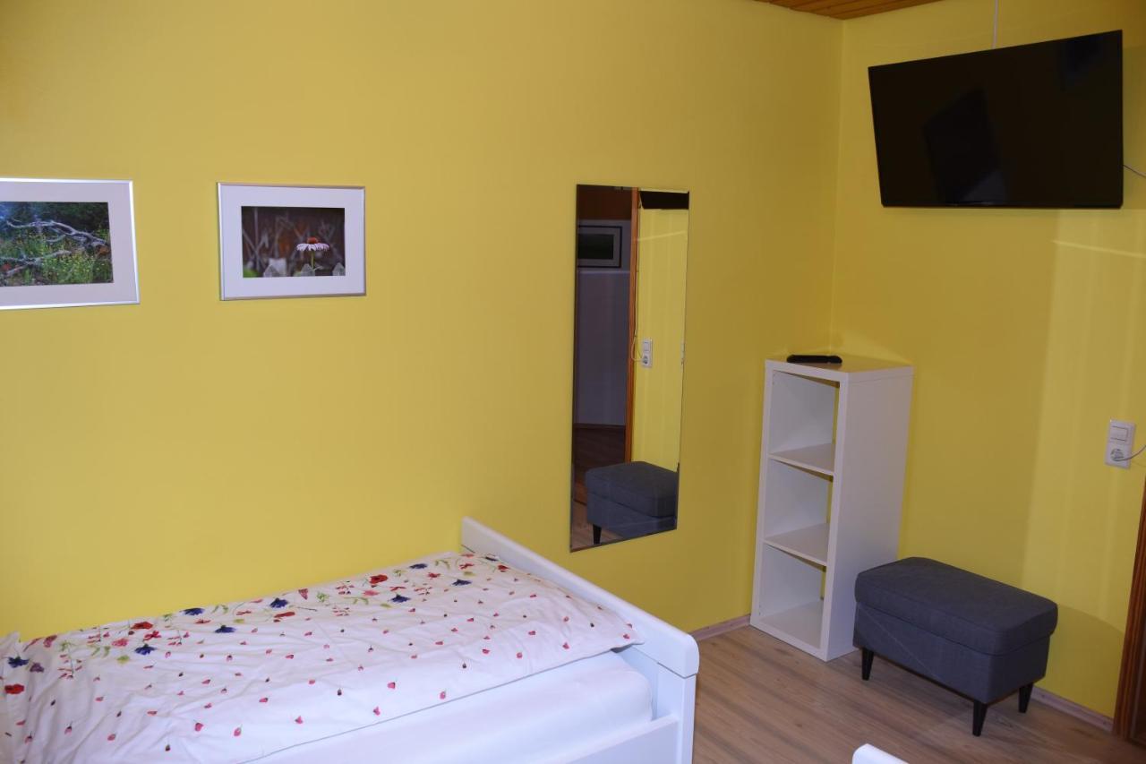 Ferienwohnung Im Rosengarten Ebenweiler Bagian luar foto