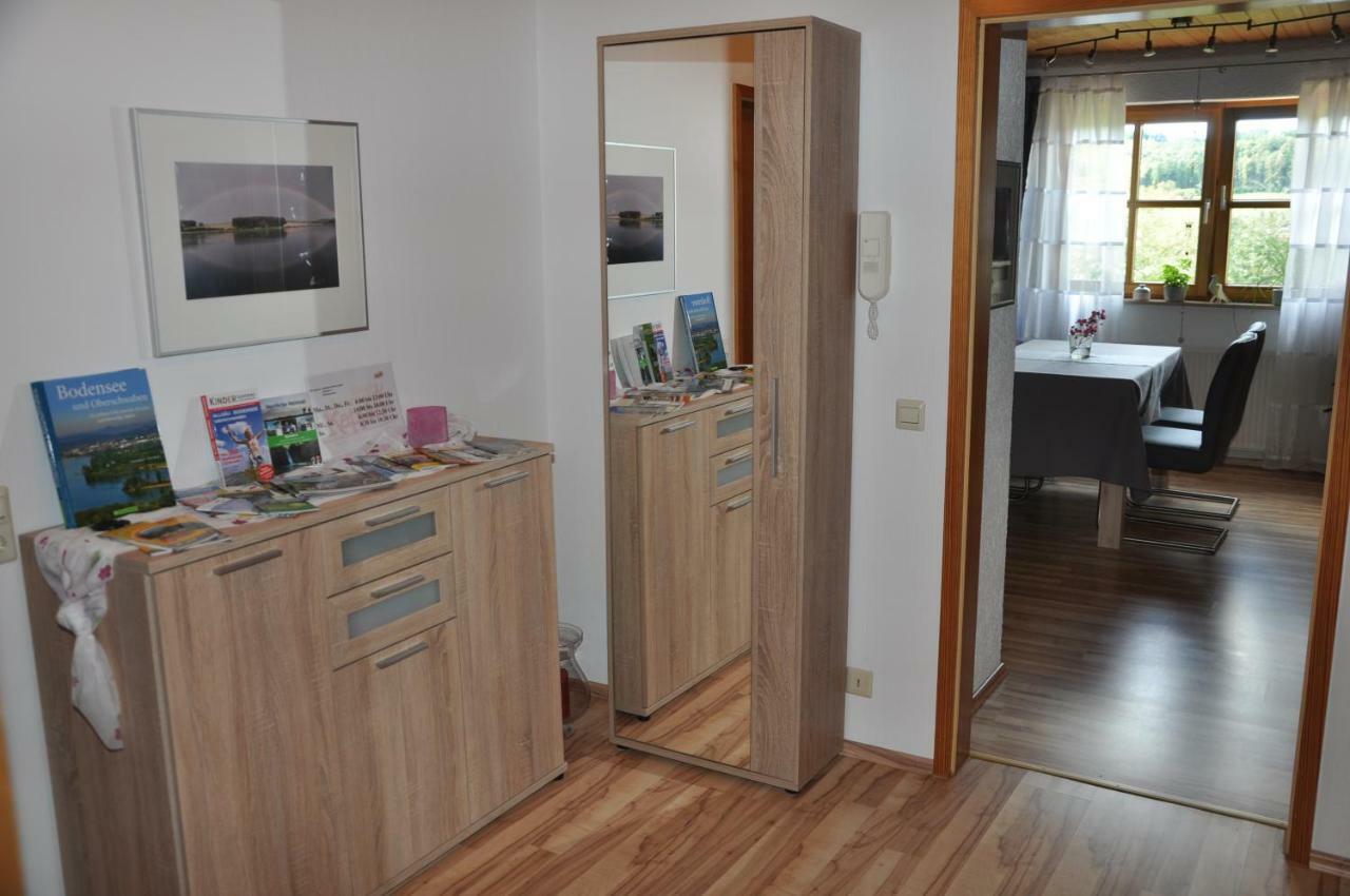 Ferienwohnung Im Rosengarten Ebenweiler Bagian luar foto