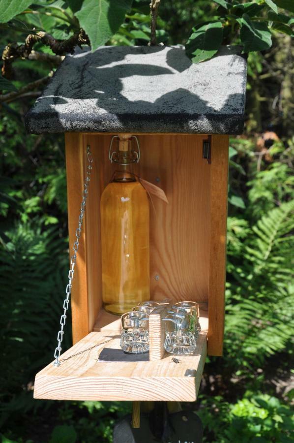 Ferienwohnung Im Rosengarten Ebenweiler Bagian luar foto
